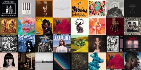 2012 Top Albums